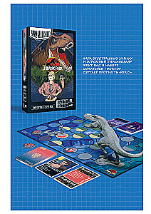 Stalo žaidimas - Unmatched. Jurassiko parkas. InGen vs Raptorai + taisyklės lietuvių kalba